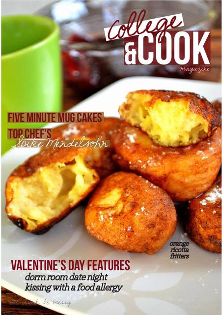 anke72 c&c, an entirely student-run food magazine featuring over